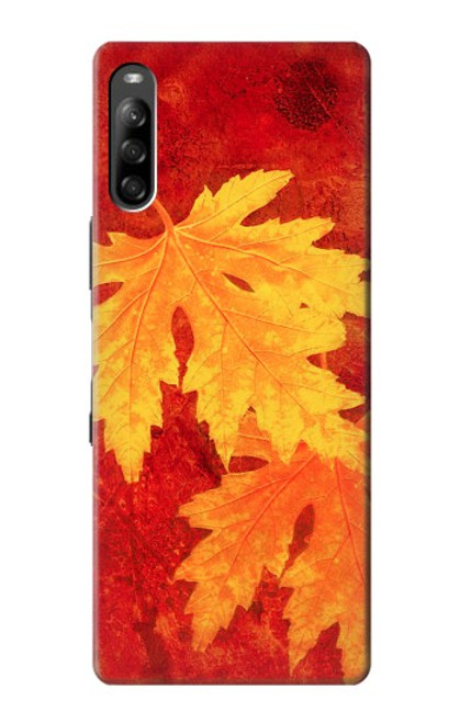 S0479 Maple Leaf Funda Carcasa Case para Sony Xperia L4