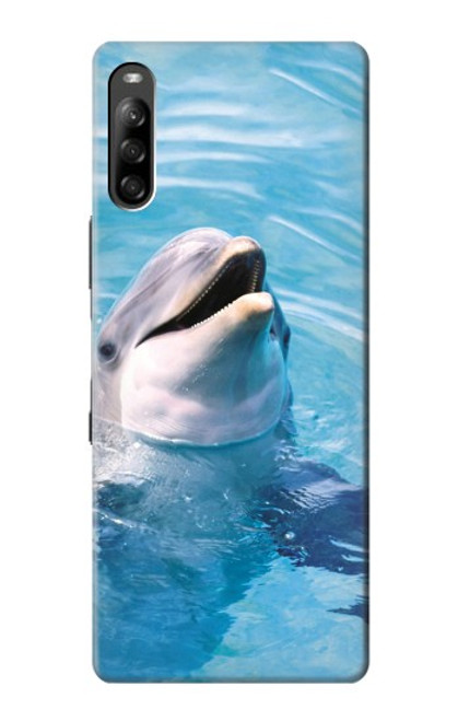 S1291 Dolphin Funda Carcasa Case para Sony Xperia L4