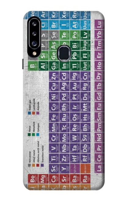 S3383 Periodic Table Funda Carcasa Case para Samsung Galaxy A20s