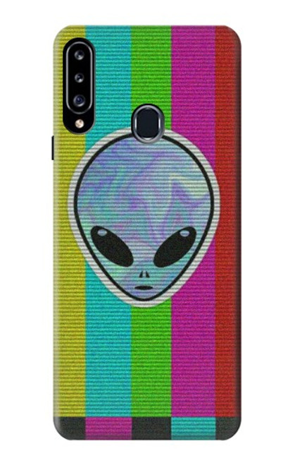 S3437 Alien No Signal Funda Carcasa Case para Samsung Galaxy A20s