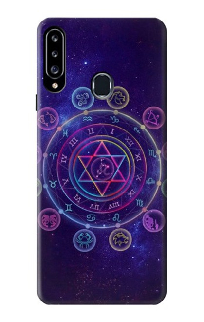 S3461 Zodiac Funda Carcasa Case para Samsung Galaxy A20s