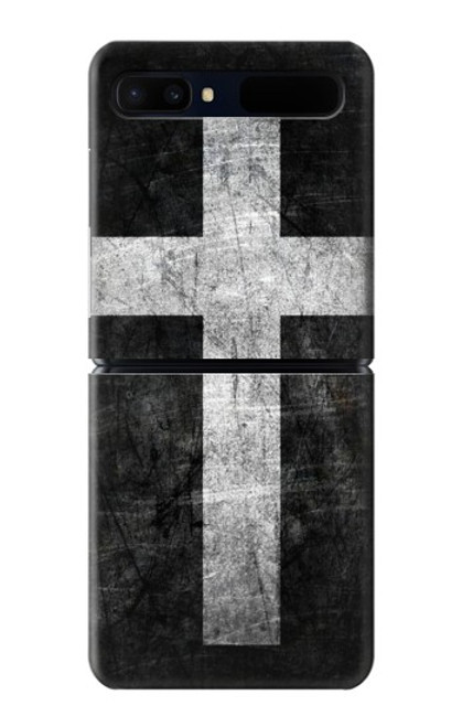 S3491 Christian Cross Funda Carcasa Case para Samsung Galaxy Z Flip 5G