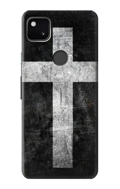 S3491 Christian Cross Funda Carcasa Case para Google Pixel 4a