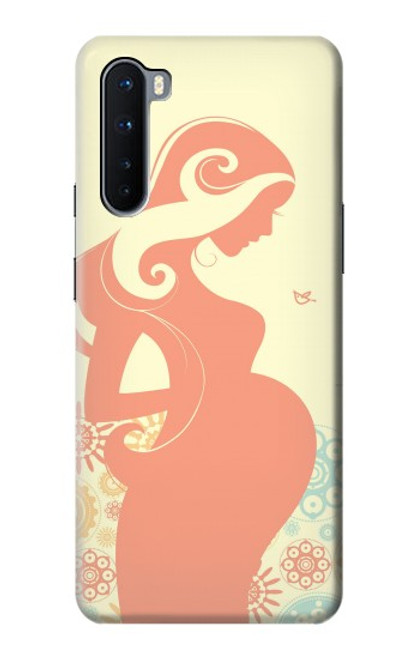 S0815 Pregnant Art Funda Carcasa Case para OnePlus Nord