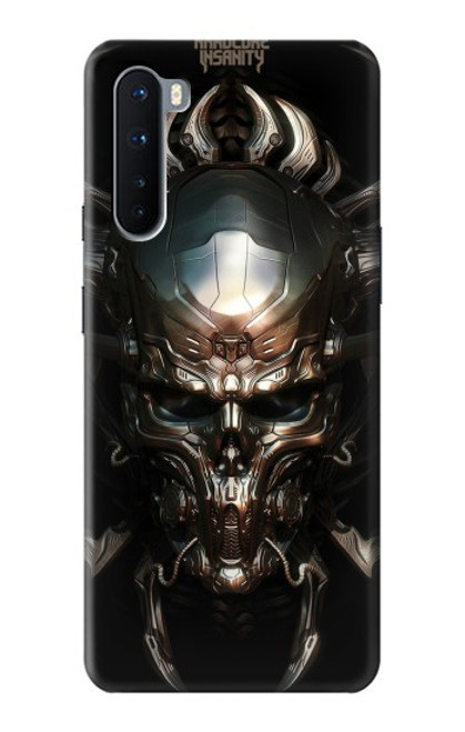 S1027 Hardcore Metal Skull Funda Carcasa Case para OnePlus Nord