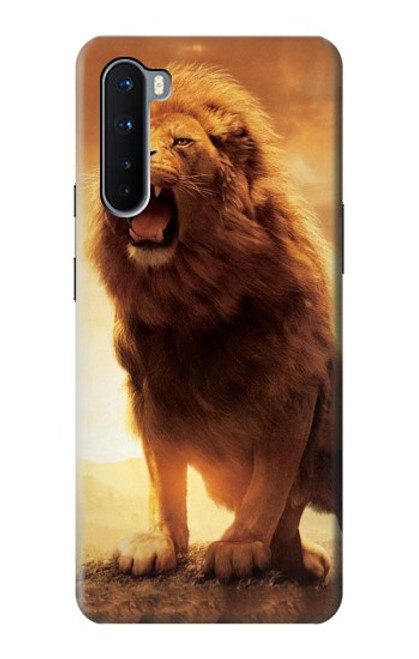 S1957 Lion Aslan Funda Carcasa Case para OnePlus Nord