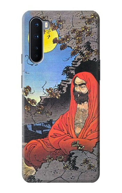 S2234 Zen Master Bodhidharma Yoshitoshi Funda Carcasa Case para OnePlus Nord