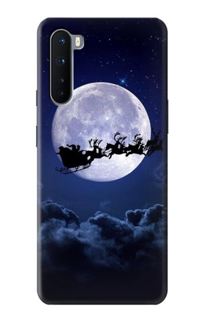 S3508 Xmas Santa Moon Funda Carcasa Case para OnePlus Nord