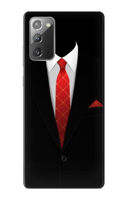 S1805 Black Suit Funda Carcasa Case para Samsung Galaxy Note 20