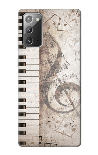 S3390 Music Note Funda Carcasa Case para Samsung Galaxy Note 20