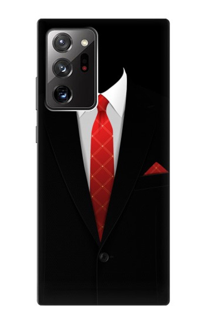 S1805 Black Suit Funda Carcasa Case para Samsung Galaxy Note 20 Ultra, Ultra 5G