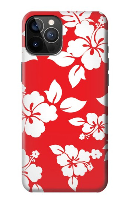 S1949 Hawaiian Hibiscus Pattern Funda Carcasa Case para iPhone 12, iPhone 12 Pro