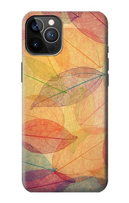 S3686 Fall Season Leaf Autumn Funda Carcasa Case para iPhone 12, iPhone 12 Pro