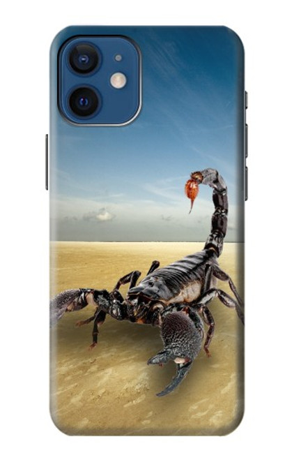 S0150 Desert Scorpion Funda Carcasa Case para iPhone 12 mini