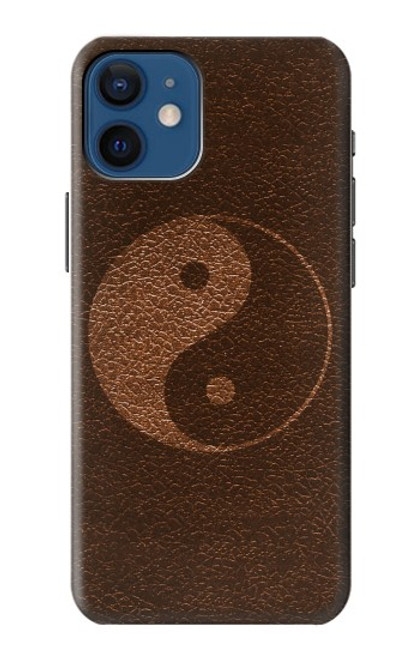 S0825 Taoism Yin Yang Funda Carcasa Case para iPhone 12 mini