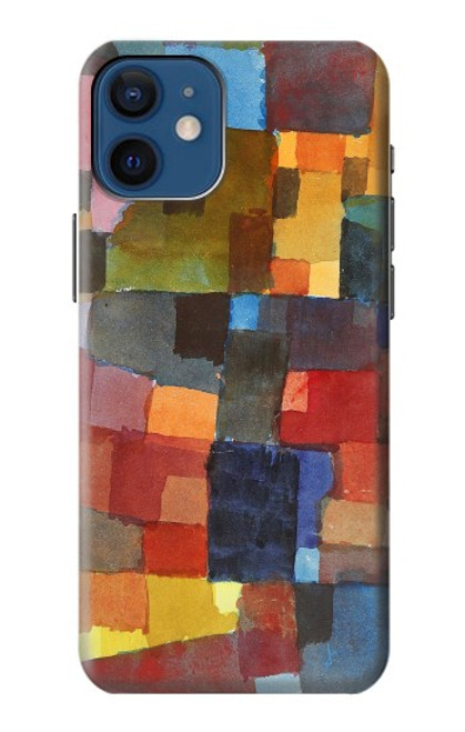 S3341 Paul Klee Raumarchitekturen Funda Carcasa Case para iPhone 12 mini