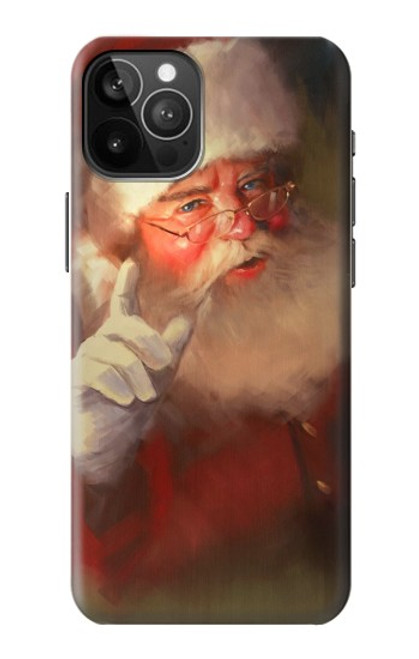 S1144 Xmas Santa Claus Funda Carcasa Case para iPhone 12 Pro Max