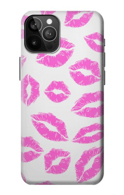 S2214 Pink Lips Kisses Funda Carcasa Case para iPhone 12 Pro Max