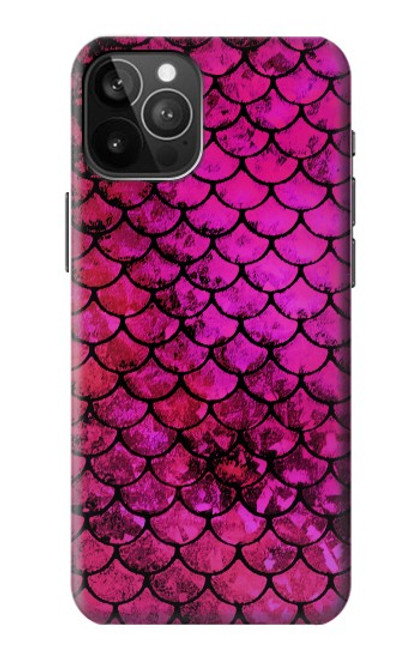 S3051 Pink Mermaid Fish Scale Funda Carcasa Case para iPhone 12 Pro Max