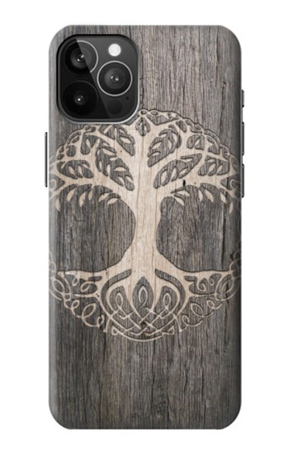 S3591 Viking Tree of Life Symbol Funda Carcasa Case para iPhone 12 Pro Max