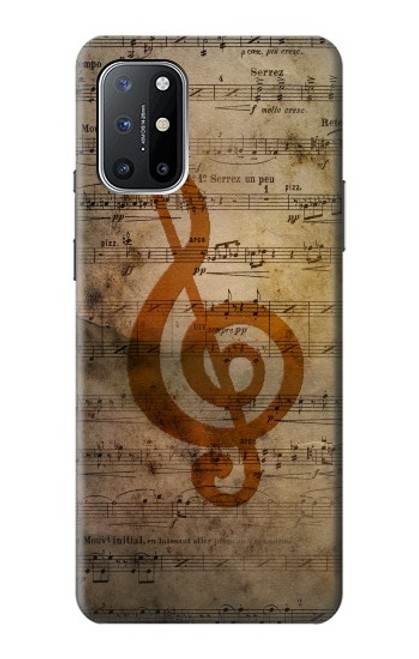 S2368 Sheet Music Notes Funda Carcasa Case para OnePlus 8T