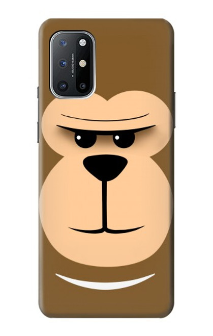 S2721 Cute Grumpy Monkey Cartoon Funda Carcasa Case para OnePlus 8T