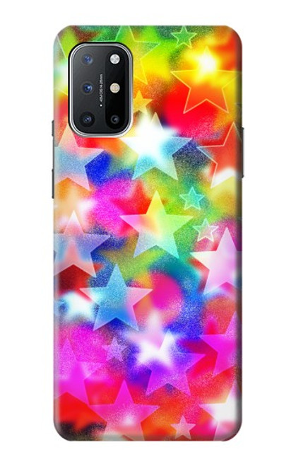 S3292 Colourful Disco Star Funda Carcasa Case para OnePlus 8T