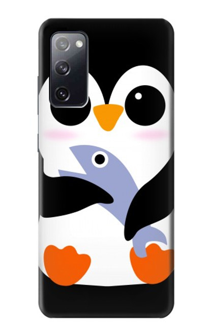 S2631 Cute Baby Penguin Funda Carcasa Case para Samsung Galaxy S20 FE