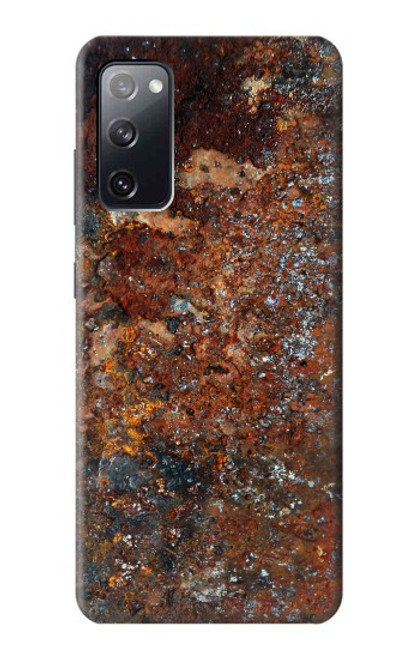 S2714 Rust Steel Texture Graphic Printed Funda Carcasa Case para Samsung Galaxy S20 FE