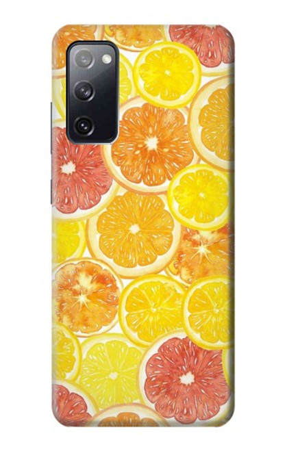 S3408 Lemon Funda Carcasa Case para Samsung Galaxy S20 FE