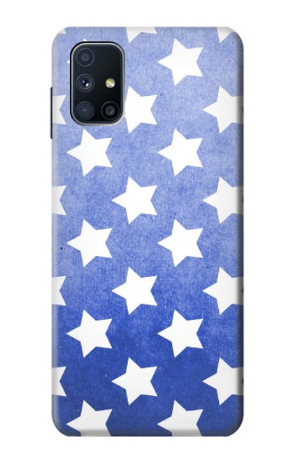 S2481 Star Pattern Funda Carcasa Case para Samsung Galaxy M51