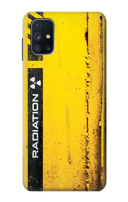 S3714 Radiation Warning Funda Carcasa Case para Samsung Galaxy M51