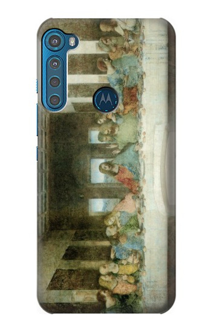 S0173 Leonardo DaVinci The Last Supper Funda Carcasa Case para Motorola One Fusion+