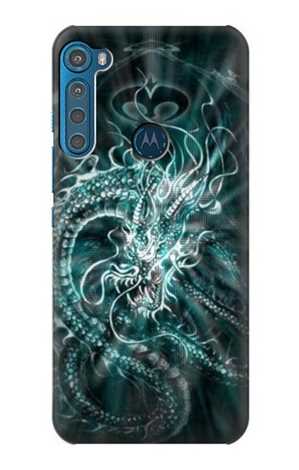 S1006 Digital Chinese Dragon Funda Carcasa Case para Motorola One Fusion+