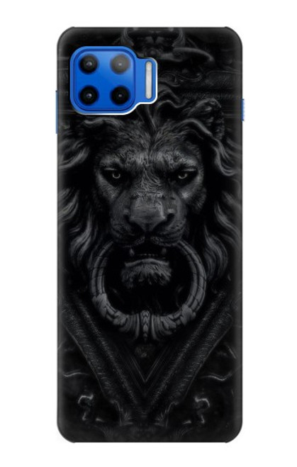 S3619 Dark Gothic Lion Funda Carcasa Case para Motorola Moto G 5G Plus