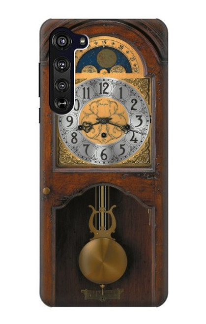 S3173 Grandfather Clock Antique Wall Clock Funda Carcasa Case para Motorola Edge