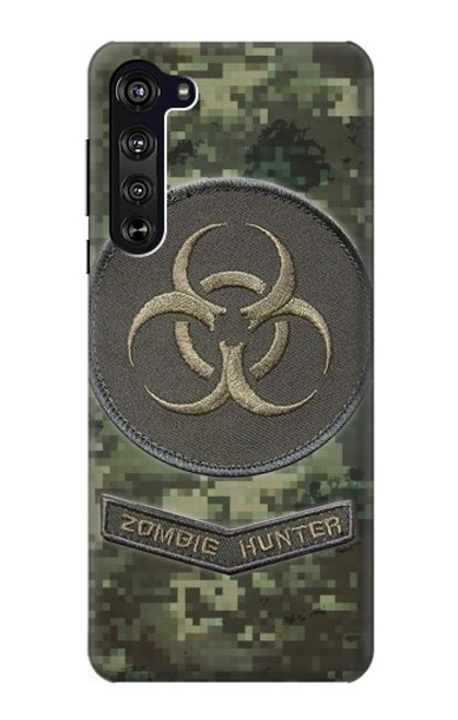 S3468 Biohazard Zombie Hunter Graphic Funda Carcasa Case para Motorola Edge