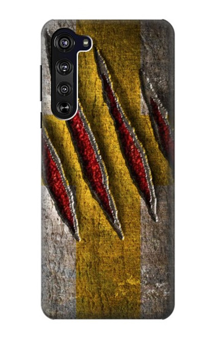S3603 Wolverine Claw Slash Funda Carcasa Case para Motorola Edge