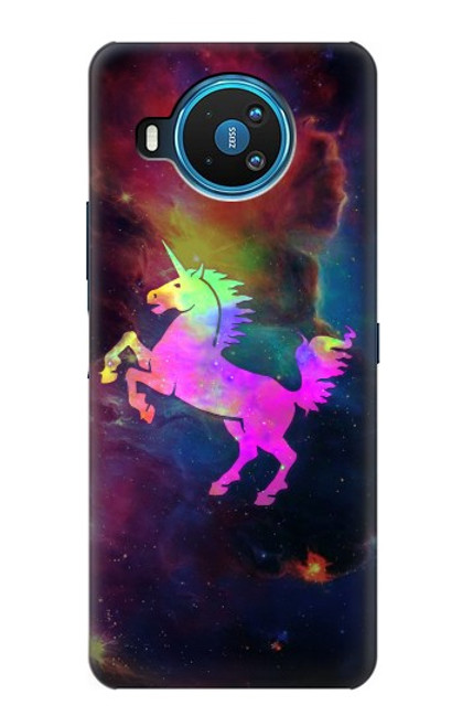 S2486 Rainbow Unicorn Nebula Space Funda Carcasa Case para Nokia 8.3 5G