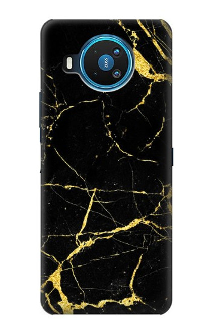 S2896 Gold Marble Graphic Printed Funda Carcasa Case para Nokia 8.3 5G