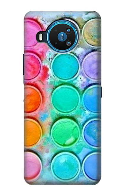 S3235 Watercolor Mixing Funda Carcasa Case para Nokia 8.3 5G