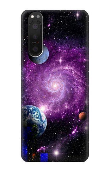 S3689 Galaxy Outer Space Planet Funda Carcasa Case para Sony Xperia 5 II