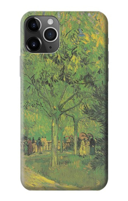 S3748 Van Gogh A Lane in a Public Garden Funda Carcasa Case para iPhone 11 Pro