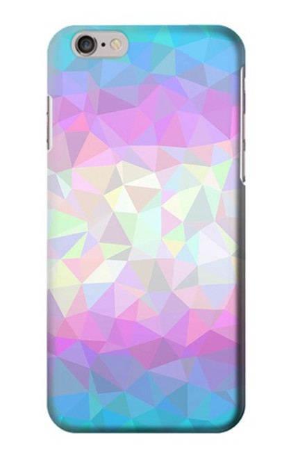 S3747 Trans Flag Polygon Funda Carcasa Case para iPhone 6 6S