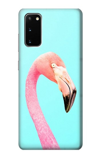 S3708 Pink Flamingo Funda Carcasa Case para Samsung Galaxy S20