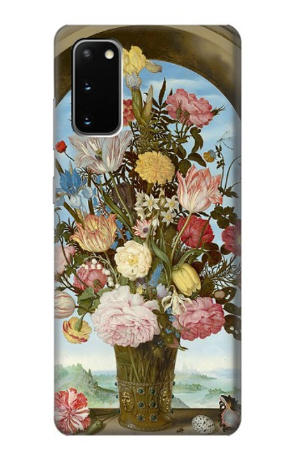 S3749 Vase of Flowers Funda Carcasa Case para Samsung Galaxy S20