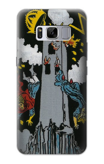 S3745 Tarot Card The Tower Funda Carcasa Case para Samsung Galaxy S8 Plus