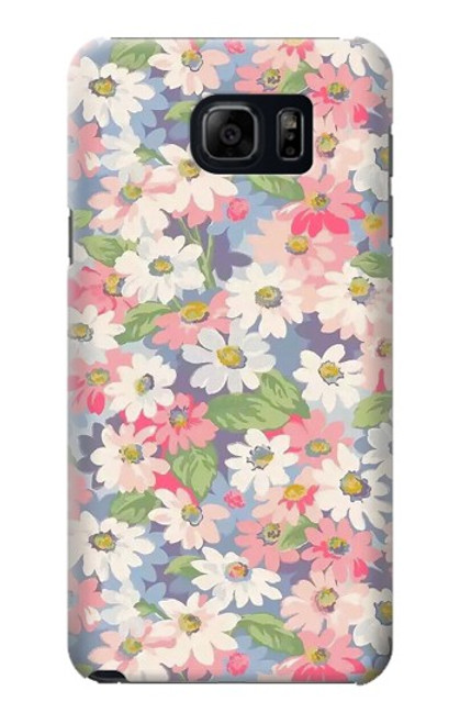 S3688 Floral Flower Art Pattern Funda Carcasa Case para Samsung Galaxy S6 Edge Plus