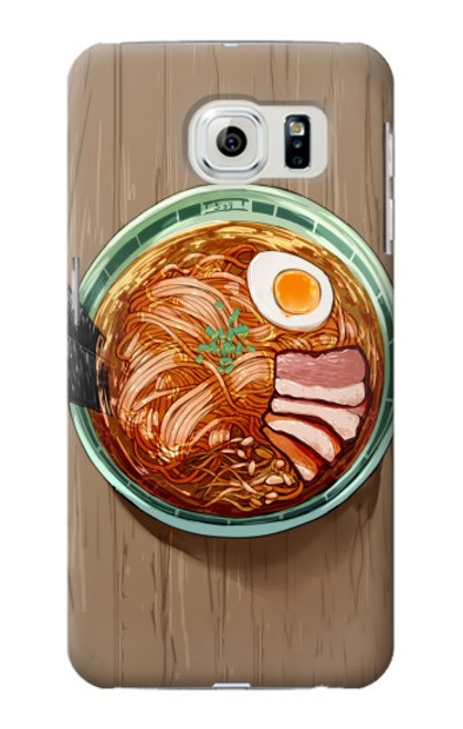 S3756 Ramen Noodles Funda Carcasa Case para Samsung Galaxy S6