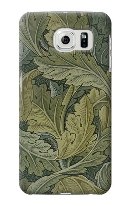 S3790 William Morris Acanthus Leaves Funda Carcasa Case para Samsung Galaxy S6